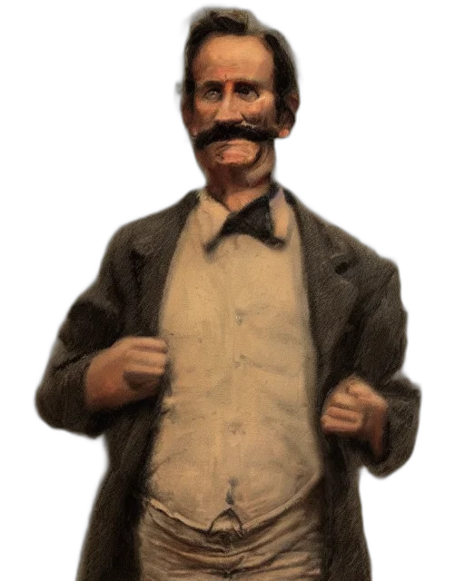 staff, face, mask, jacket transparent PNG cut-out