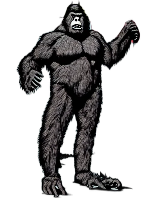 creature, animal, staff, concept art transparent PNG cut-out