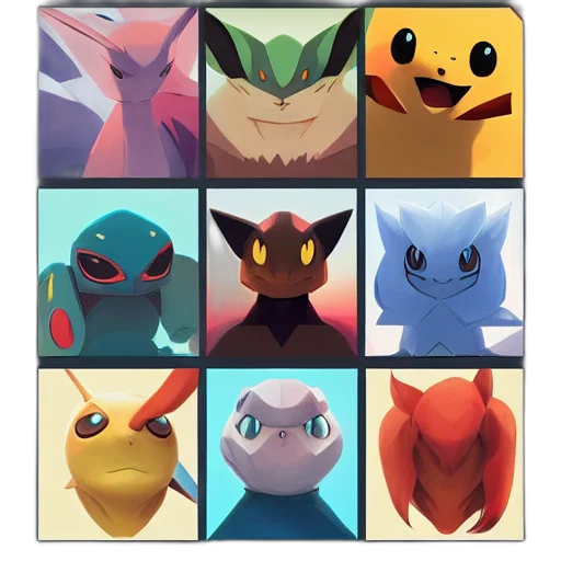 mask, face, animal, concept art transparent PNG cut-out