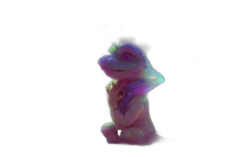 dragon, creature, animal, staff transparent PNG cut-out