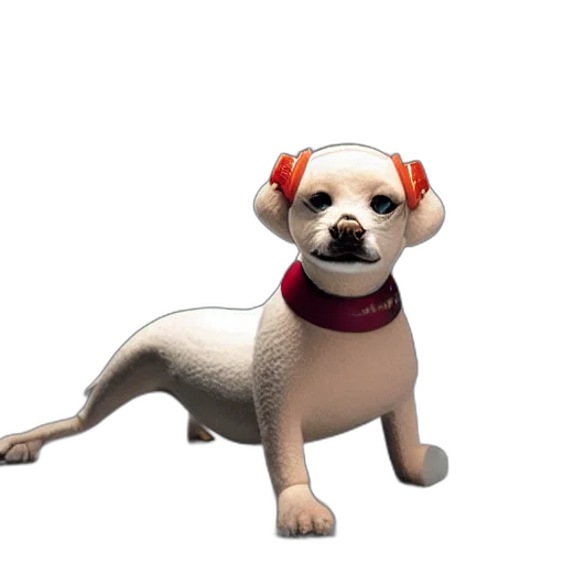 animal, staff, creature, 3d render, photorealistic, concept art, cartoon, apple transparent PNG cut-out
