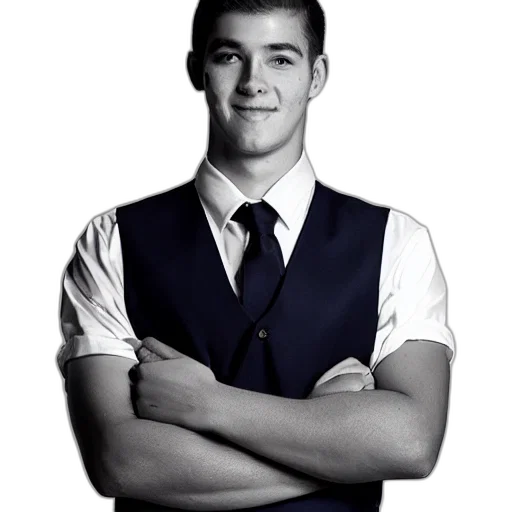 staff, photorealistic, yearbook, photo transparent PNG cut-out