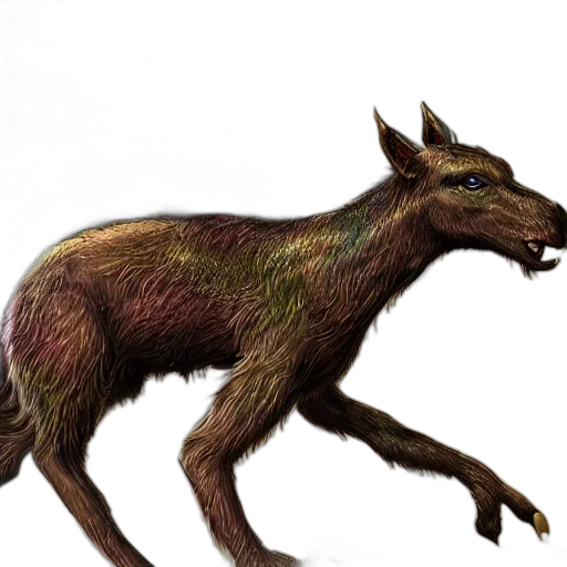 animal, creature, dragon, staff transparent PNG cut-out