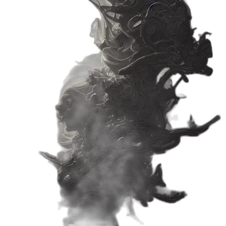 dragon, creature, mask, robot transparent PNG cut-out