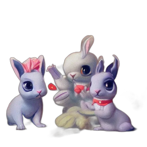 staff, animal, concept art, 3d render, fantasy art, watercolor, pastel, painting transparent PNG cut-out