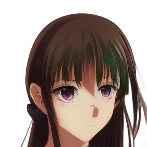 face, hair, mask, creature transparent PNG cut-out