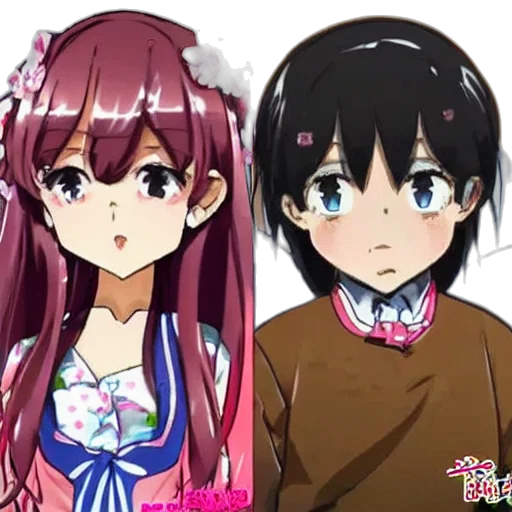 anime, cartoon, concept art, 3d render, るとてもクレイシーな transparent PNG cut-out