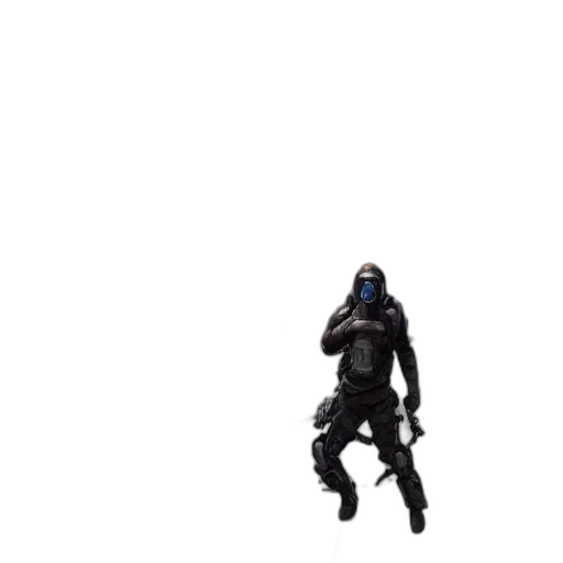 robot, weapon, mask, creature transparent PNG cut-out
