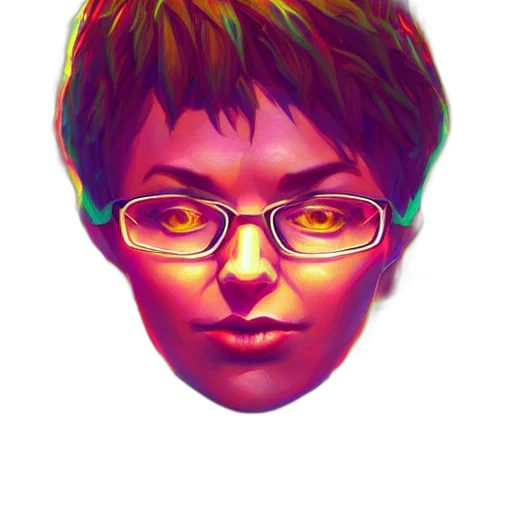 face, mask, robot, creature transparent PNG cut-out