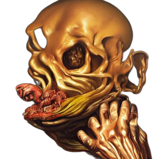 mask, face, creature, food, concept art, photorealistic, fantasy art, 3d render transparent PNG cut-out