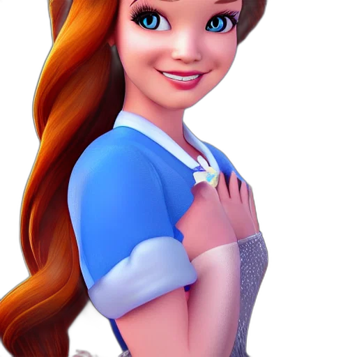 dress, staff, face, crown transparent PNG cut-out