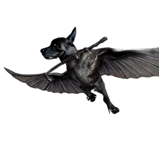 dragon, animal, creature, staff, 3d render, concept art, fantasy art, photorealistic transparent PNG cut-out