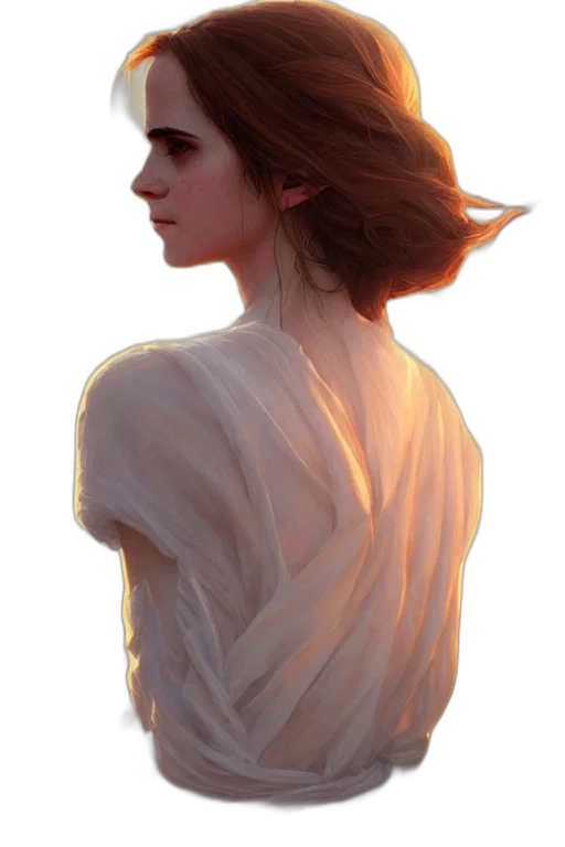dress, face, staff, crown, concept art, fantasy art, photorealistic, oil painting transparent PNG cut-out