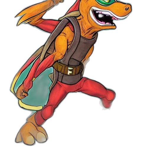 dragon, jacket, creature, animal transparent PNG cut-out