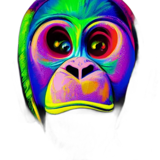 mask, face, animal, creature, photorealistic, 3d render, concept art, cartoon transparent PNG cut-out