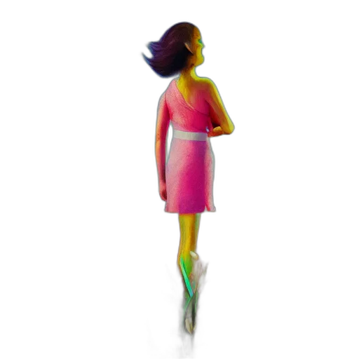 dress, staff, robot, face transparent PNG cut-out