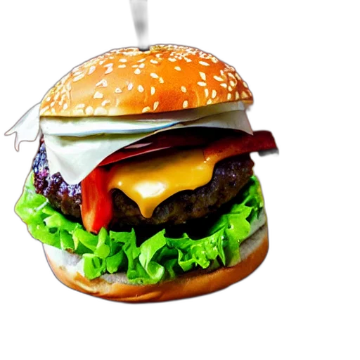 food, animal, photorealistic, 3d render transparent PNG cut-out