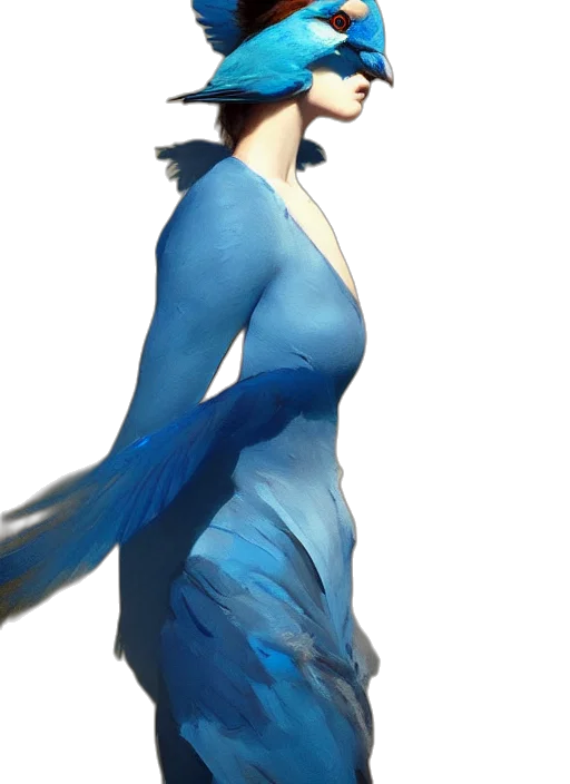 dress, creature, face, concept art, 3d render, photorealistic, fantasy art, underwater transparent PNG cut-out