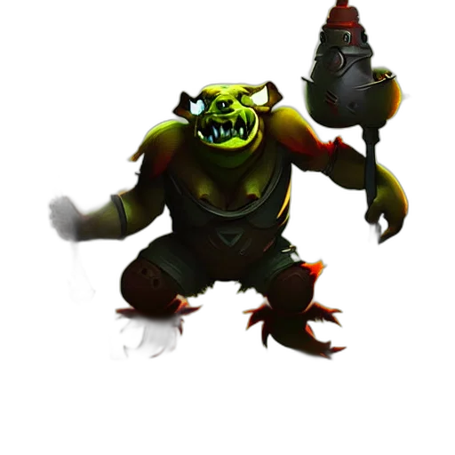 creature, mask, staff, animal transparent PNG cut-out