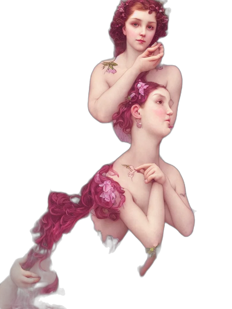 dress, jewelry, crown, staff, concept art, fantasy art, 3d render, photorealistic transparent PNG cut-out