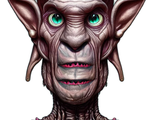 face, creature, mask, staff transparent PNG cut-out
