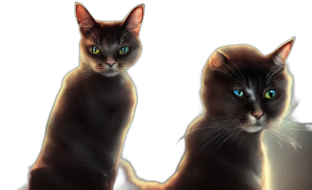 photorealistic, concept art, 3d render, anime, neon lights, epic, digital, paint transparent PNG cut-out