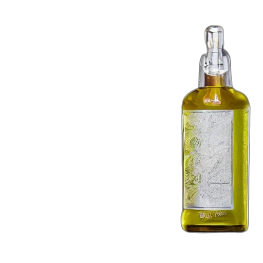 bottle, liqueur, modern, design transparent PNG cut-out