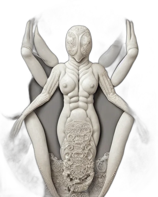 creature, mask, robot, dress transparent PNG cut-out
