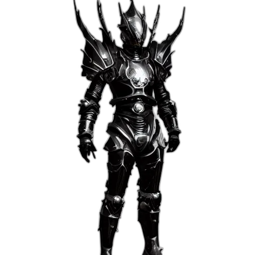 robot, mask, staff, creature transparent PNG cut-out