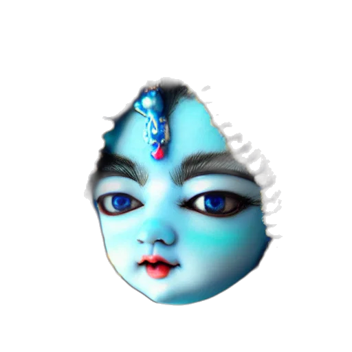 mask, face, jewelry, creature transparent PNG cut-out