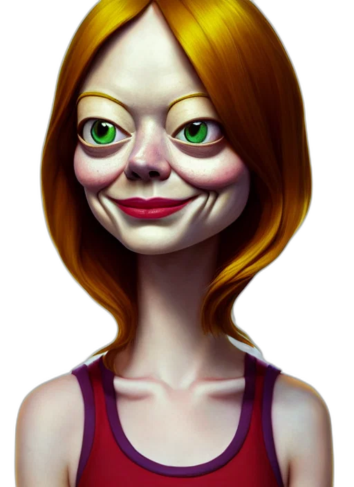 face, mask, concept art, cartoon, 3d render, photorealistic, anthropomorphic, portrait transparent PNG cut-out