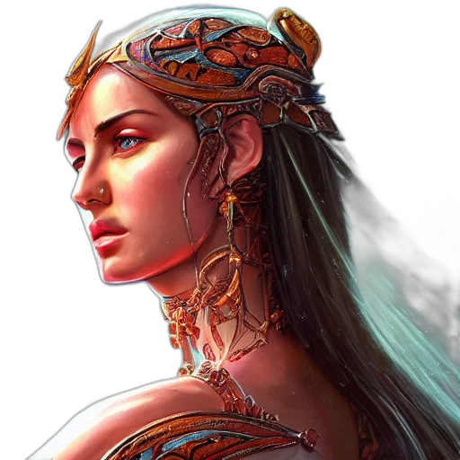 jewelry, face, crown, dress transparent PNG cut-out