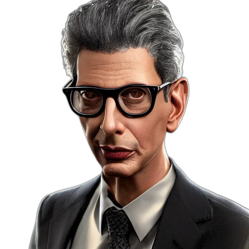 staff, face, concept art, 3d render transparent PNG cut-out