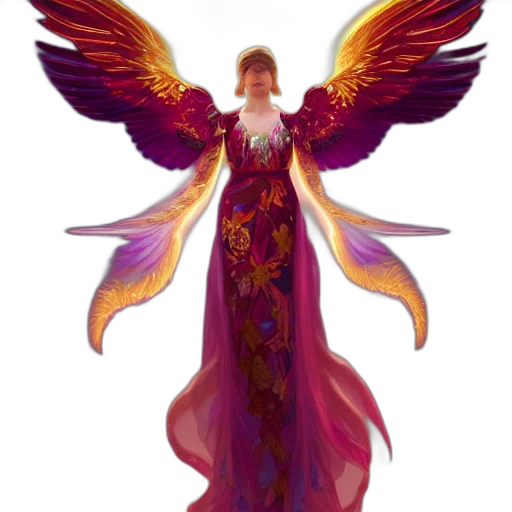 dress, fantasy art, concept art, pixel art, photorealistic, colorful, red, golden transparent PNG cut-out