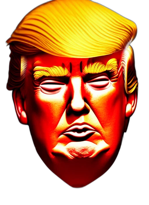 mask, face, hat, crown, photorealistic, cartoon, 3d render, concept art transparent PNG cut-out