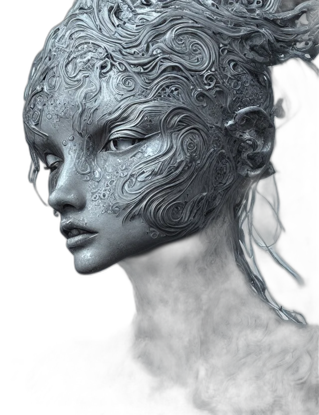 mask, face, robot, crown transparent PNG cut-out