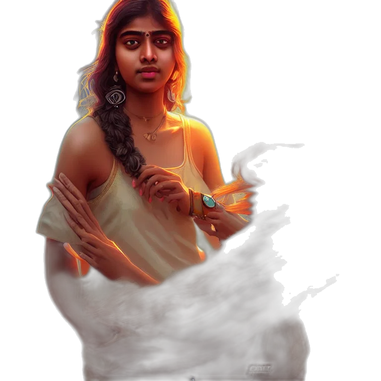 concept art, fantasy art, pixel art, oil painting, fire, forest, rain, snow transparent PNG cut-out
