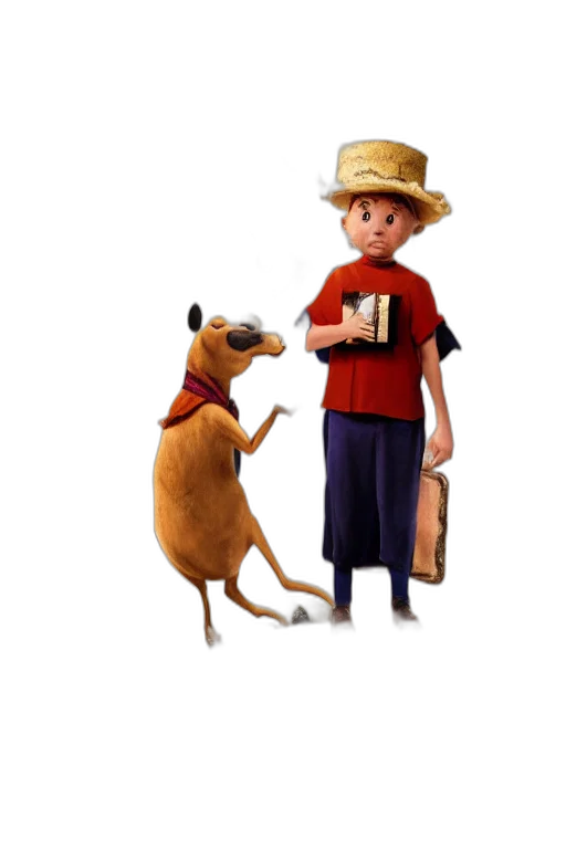 hat, animal, staff, food transparent PNG cut-out