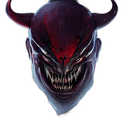 mask, face, creature, dragon transparent PNG cut-out