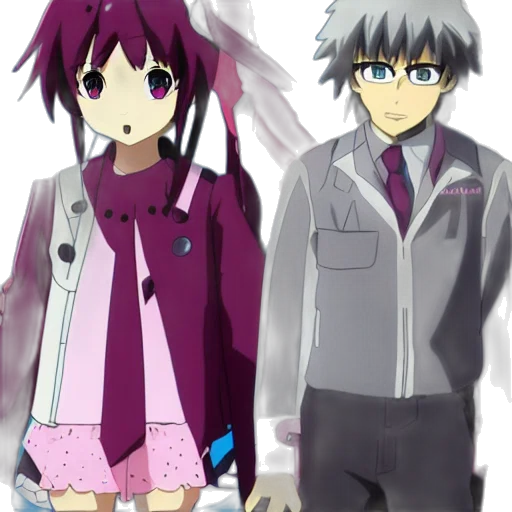 anime, cartoon, concept art, pixel art transparent PNG cut-out