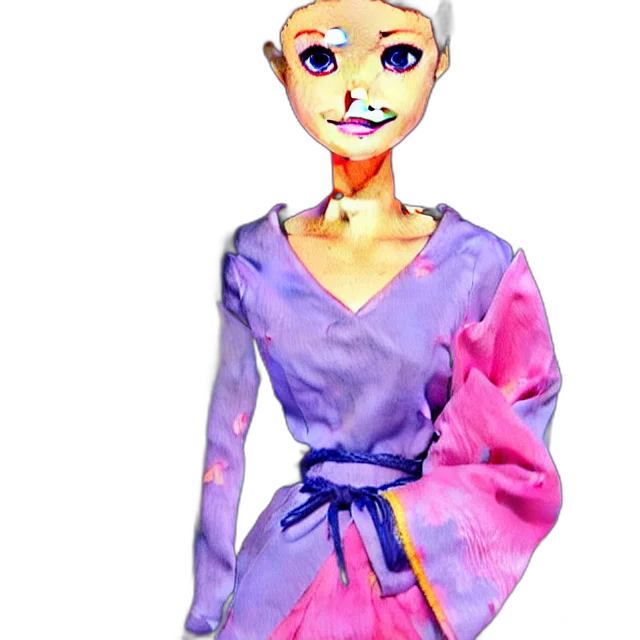 dress, mask, face, staff transparent PNG cut-out