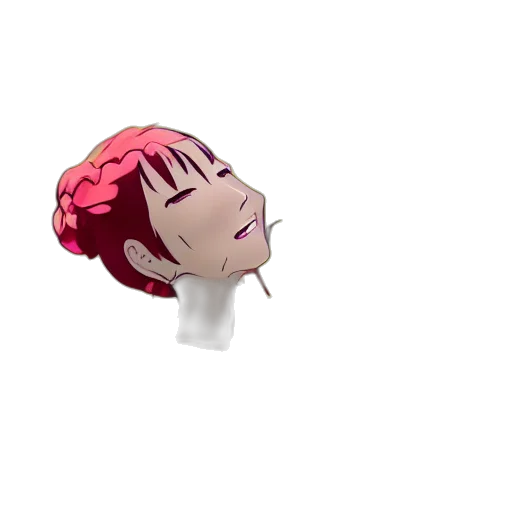 creature, face, hair, crown transparent PNG cut-out