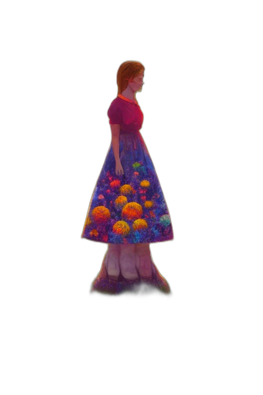 dress, crown, flower, umbrella transparent PNG cut-out