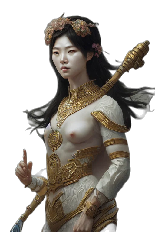 sword, jewelry, staff, weapon, fantasy art, concept art, photorealistic, oil painting transparent PNG cut-out