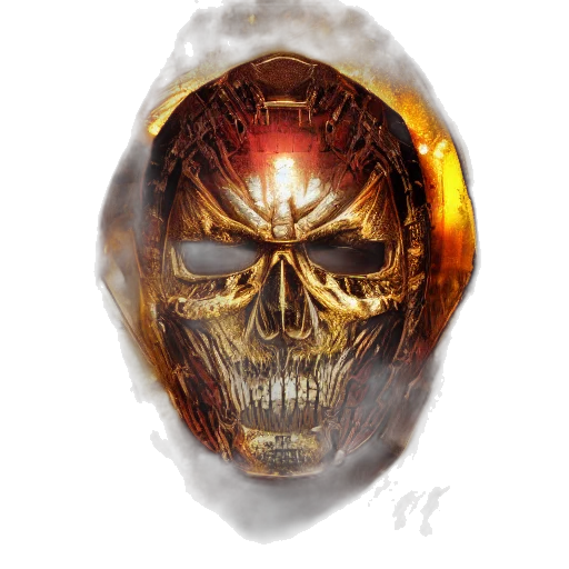 mask, face, robot, fantasy art, concept art, photorealistic, comic book art, hard transparent PNG cut-out