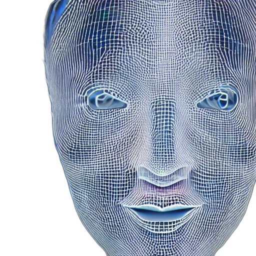 mask, face, robot, creature transparent PNG cut-out