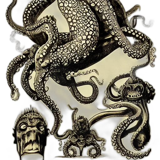 creature, crown, animal, mask transparent PNG cut-out