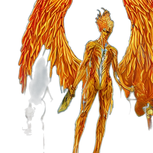 concept art, 3d render, pixel art, fantasy art, flaming, bright, huge, towering transparent PNG cut-out