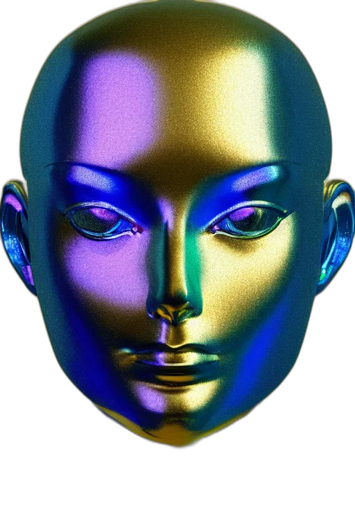 mask, face, robot, crown transparent PNG cut-out