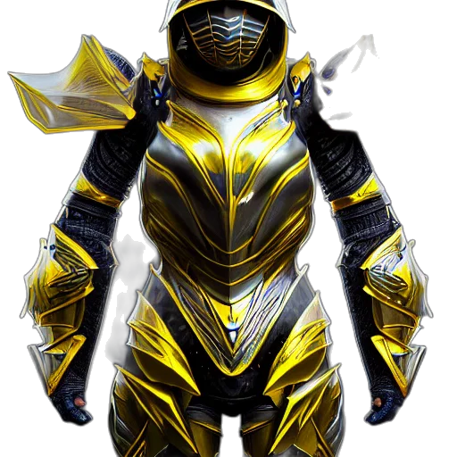 concept art, fantasy art, 3d render, cyberpunk, golden, photography, hyper, realistic transparent PNG cut-out